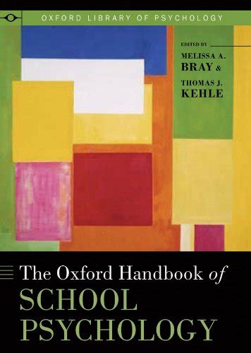 the oxford handbook of school psychology Reader